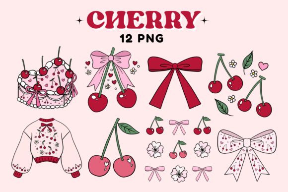 Download Coquette Cherry PNG Cute Cherry Clipart - Cherry clipart Collection