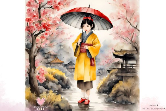 Download Little Geisha Girl - Girl Collection