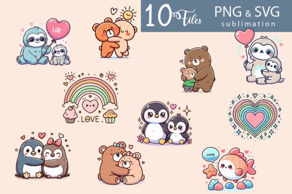 Download Cute Animal Bundle ,svg,eps,png - Animal bundle Collection