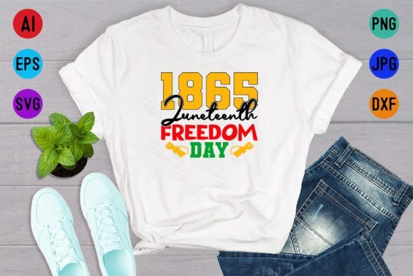 Download 1865 Juneteenth Freedom Day Shirt Design - Freedom day Collection