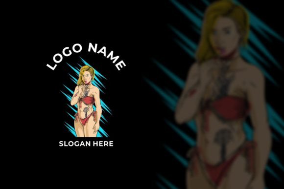 Download Bikini Girl Graphic Logo Design - Girl Collection