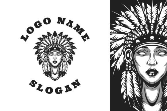 Download Indian Girl Graphic Logo Design - Girl Collection