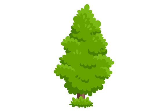 Download Evergreen Tree. Green Conifer Icon. Cart - Evergreen Collection