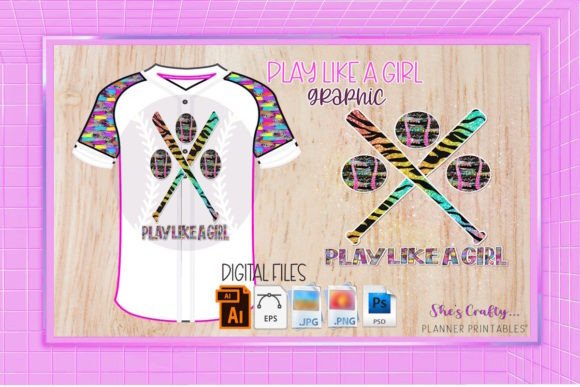 Download Play Like a Girl Graphic - Girl Collection